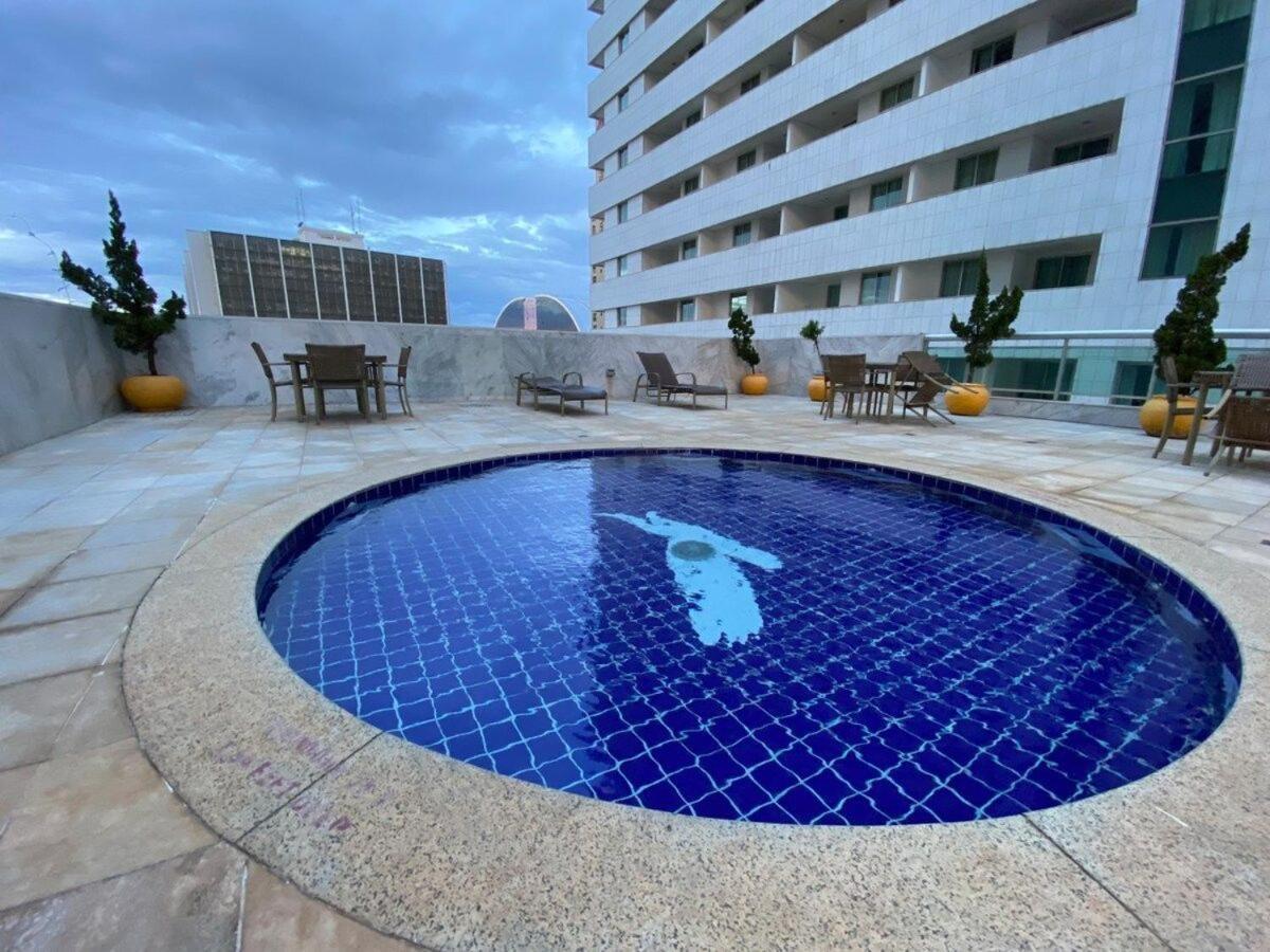 Flat Encantador No 11º Com Vista Pra Torre De Tv 巴西利亚 外观 照片